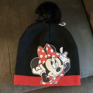 Disney Minnie Mouse Winter Hat NEW